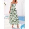 imagePRETTYGARDEN Womens 2026 Spring Boho Maxi Dress Eyelet Floral Long Flowy Sundresses Summer Beach Vacation ClothesFloral White Army Green