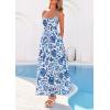 imagePRETTYGARDEN Womens 2026 Spring Boho Maxi Dress Eyelet Floral Long Flowy Sundresses Summer Beach Vacation ClothesFloral White Blue