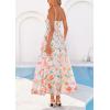 imagePRETTYGARDEN Womens 2026 Spring Boho Maxi Dress Eyelet Floral Long Flowy Sundresses Summer Beach Vacation ClothesFloral White Multicolored
