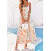 imagePRETTYGARDEN Womens 2026 Spring Boho Maxi Dress Eyelet Floral Long Flowy Sundresses Summer Beach Vacation ClothesFloral White Multicolored
