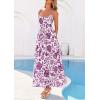 imagePRETTYGARDEN Womens 2026 Spring Boho Maxi Dress Eyelet Floral Long Flowy Sundresses Summer Beach Vacation ClothesFloral White Purple