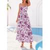 imagePRETTYGARDEN Womens 2026 Spring Boho Maxi Dress Eyelet Floral Long Flowy Sundresses Summer Beach Vacation ClothesFloral White Purple