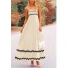 imagePRETTYGARDEN Womens 2026 Summer Flowy Maxi Dress Casual Sleeveless Spaghetti Strap Ruffle Beach Long DressesLight Beige