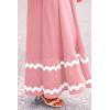 imagePRETTYGARDEN Womens 2026 Summer Flowy Maxi Dress Casual Sleeveless Spaghetti Strap Ruffle Beach Long DressesPink