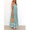 imagePRETTYGARDEN Womens 2026 Summer Flowy Maxi Dress Casual Sleeveless Spaghetti Strap Ruffle Beach Long DressesSage Green