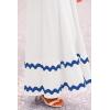 imagePRETTYGARDEN Womens 2026 Summer Flowy Maxi Dress Casual Sleeveless Spaghetti Strap Ruffle Beach Long DressesWhite Blue