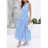 imagePRETTYGARDEN Womens 2026 Summer Maxi Dresses Sleeveless Sundresses V Neck Eyelet A Line Long Flowy Spring Wedding Guest DressLight Blue