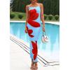 imagePRETTYGARDEN Womens Floral Maxi Dress Summer 2026 Sexy Spaghetti Strap Slip Bodycon Mesh Beach Vacation DressesLight Blue