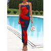 imagePRETTYGARDEN Womens Floral Maxi Dress Summer 2026 Sexy Spaghetti Strap Slip Bodycon Mesh Beach Vacation DressesNavy
