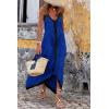 imagePRETTYGARDEN Womens Maxi Dress 2026 Summer Sundress V Neck Spaghetti Strap Flowy Elegant Party Dresses Beach Vacation ClothesRoyal Blue