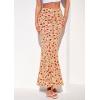 imagePRETTYGARDEN Womens Maxi Skirt 2026 Summer Flowy Polka Dot Floral High Waisted Mermaid Office Work Spring Long Slip SkirtsBeige Red Flower