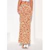 imagePRETTYGARDEN Womens Maxi Skirt 2026 Summer Flowy Polka Dot Floral High Waisted Mermaid Office Work Spring Long Slip SkirtsBeige Red Flower