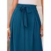 imagePRETTYGARDEN Womens Wide Leg Work Pants Business Casual High Waisted Loose Palazzo Trouser Summer ClothesDark Blue