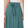 imagePRETTYGARDEN Womens Wide Leg Work Pants Business Casual High Waisted Loose Palazzo Trouser Summer ClothesSage Green