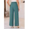 imagePRETTYGARDEN Womens Wide Leg Work Pants Business Casual High Waisted Loose Palazzo Trouser Summer ClothesSage Green