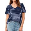 Striped Grey Blue White