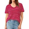 Striped Red White