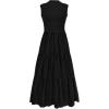 imagePRETTYGARDEN Summer Dresses for Women 2026 Casual Eyelet Sleeveless Wedding Guest Maxi Dress Tank Top Sundress with PocketsBlack