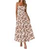 Floral Apricot Brown