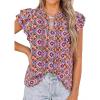 Floral Purple Red