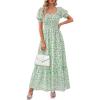 Floral Light Green