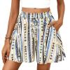 Print Blue Apricot