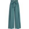 imagePRETTYGARDEN Womens Wide Leg Work Pants Business Casual High Waisted Loose Palazzo Trouser Summer ClothesSage Green