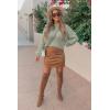 imagePRETTYGARDEN Fall Sweaters for Women 2026 Fashion Long Sleeve Casual Ribbed Knit Winter Clothes Pullover Jumper TopsBean Green