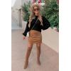 imagePRETTYGARDEN Fall Sweaters for Women 2026 Fashion Long Sleeve Casual Ribbed Knit Winter Clothes Pullover Jumper TopsBlack
