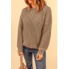 imagePRETTYGARDEN Fall Sweaters for Women 2026 Fashion Long Sleeve Casual Ribbed Knit Winter Clothes Pullover Jumper TopsCamel