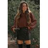 imagePRETTYGARDEN Fall Sweaters for Women 2026 Fashion Long Sleeve Casual Ribbed Knit Winter Clothes Pullover Jumper TopsCoffee