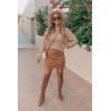 imagePRETTYGARDEN Fall Sweaters for Women 2026 Fashion Long Sleeve Casual Ribbed Knit Winter Clothes Pullover Jumper TopsKhaki