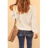 imagePRETTYGARDEN Fall Sweaters for Women 2026 Fashion Long Sleeve Casual Ribbed Knit Winter Clothes Pullover Jumper TopsLight Apricot