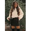 imagePRETTYGARDEN Fall Sweaters for Women 2026 Fashion Long Sleeve Casual Ribbed Knit Winter Clothes Pullover Jumper TopsLight Apricot
