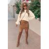imagePRETTYGARDEN Fall Sweaters for Women 2026 Fashion Long Sleeve Casual Ribbed Knit Winter Clothes Pullover Jumper TopsLight Apricot