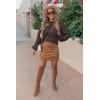 imagePRETTYGARDEN Fall Sweaters for Women 2026 Fashion Long Sleeve Casual Ribbed Knit Winter Clothes Pullover Jumper TopsLight Brown