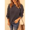 imagePRETTYGARDEN Fall Sweaters for Women 2026 Fashion Long Sleeve Casual Ribbed Knit Winter Clothes Pullover Jumper TopsLight Brown