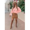 imagePRETTYGARDEN Fall Sweaters for Women 2026 Fashion Long Sleeve Casual Ribbed Knit Winter Clothes Pullover Jumper TopsPink