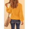 imagePRETTYGARDEN Fall Sweaters for Women 2026 Fashion Long Sleeve Casual Ribbed Knit Winter Clothes Pullover Jumper TopsTurmeric