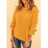 imagePRETTYGARDEN Fall Sweaters for Women 2026 Fashion Long Sleeve Casual Ribbed Knit Winter Clothes Pullover Jumper TopsTurmeric