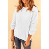 imagePRETTYGARDEN Fall Sweaters for Women 2026 Fashion Long Sleeve Casual Ribbed Knit Winter Clothes Pullover Jumper TopsWhite