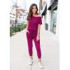 imagePRETTYGARDEN Jumpsuits for Women 2026 Summer Dressy Off Shoulder Romper Spring Vacation Travel Lounge Outfits ClothesPurple