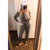 imagePRETTYGARDEN Jumpsuits for Women Casual 2026 Fall Long Sleeve Off Shoulder Rompers One Piece Travel Outfits Fashion ClothingKhaki