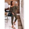 imagePRETTYGARDEN Jumpsuits for Women Casual 2026 Fall Long Sleeve Off Shoulder Rompers One Piece Travel Outfits Fashion ClothingKhaki