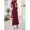 imagePRETTYGARDEN Skirt Sets Women 2 Piece Outfits Summer Outfits 2026 Going Out Crop Tops Long Maxi Skirts Beach Vacation ClothesWine Red