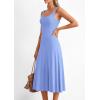 imagePRETTYGARDEN Spring Dresses for Women 2026 Summer Casual Sleeveless Square Neck A Line Knit Pleated Midi Cocktail Party DressLight Blue