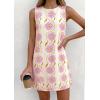 imagePRETTYGARDEN Sundresses for Women 2026 Summer Elegant Floral A Line Short Party Dress Beach Vacation ClothesApricot Light Purple Floral
