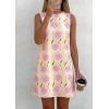 imagePRETTYGARDEN Sundresses for Women 2026 Summer Elegant Floral A Line Short Party Dress Beach Vacation ClothesApricot Light Purple Floral