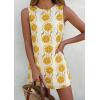 imagePRETTYGARDEN Sundresses for Women 2026 Summer Elegant Floral A Line Short Party Dress Beach Vacation ClothesApricot Yellow Floral