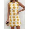 imagePRETTYGARDEN Sundresses for Women 2026 Summer Elegant Floral A Line Short Party Dress Beach Vacation ClothesApricot Yellow Floral